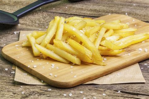 French Fries with Salt stock image. Image of hypertension - 10837587