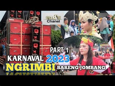 Hari Ini Karnaval Desa Ngrimbi Bareng Jombang Pawaibudaya