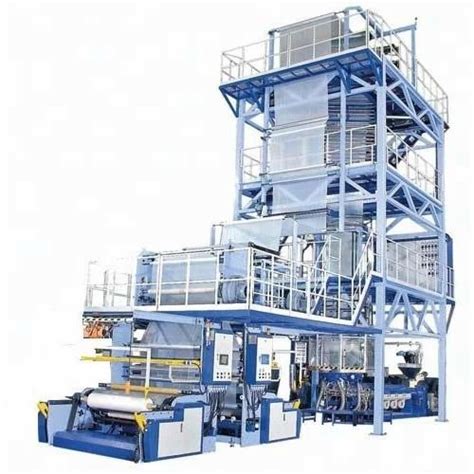 Blown Film Plant 2 Layer HDPE LDPE Co Extrusion Blown Film Plant