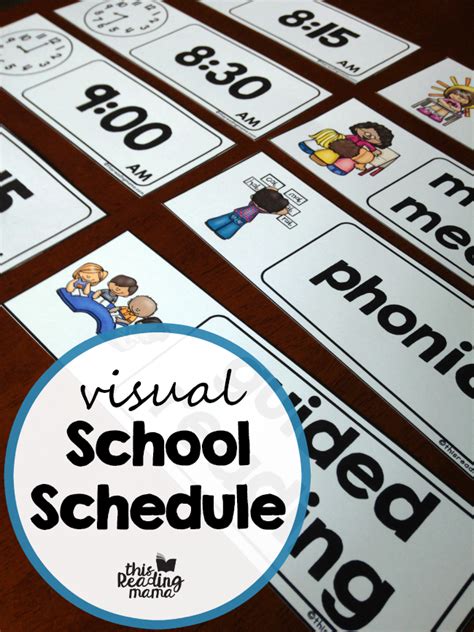 10+ Free Autism Visual Schedule Printables To Try Right Now - Natural Beach Living