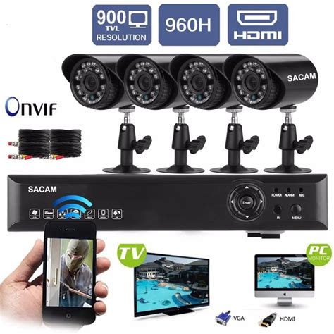 Aliexpress.com : Buy Security Camera System Surveillance Outdoor IP ...