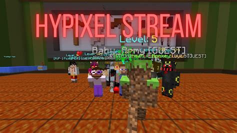 Hypixel Public Party Live Stream Youtube