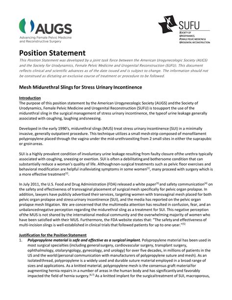 Free Printable Positioning Statement Templates [example] Word