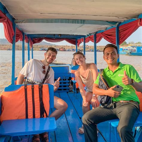 Tonle Sap Floating Village Sunset Vespa Tour In Siem Reap Pelago