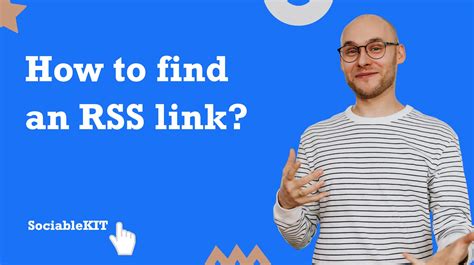 find  rss link step  step guide