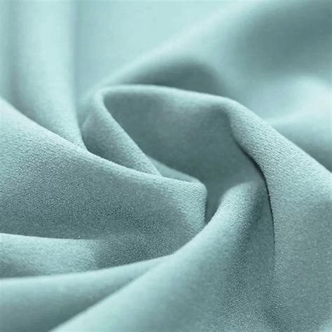 Scuba Crepe Knit Fabric Sea Green Per Meter