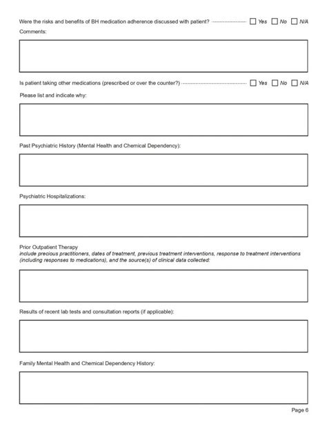 Psychiatric Assessment Evaluation Pdf Template Therapybypro