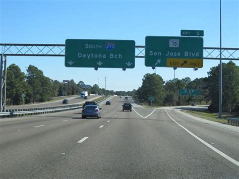 Florida Interstate 295 Outer Loop Cross Country Roads