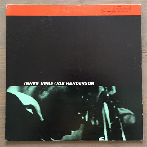 Joe Henderson Inner Urge 1983 Vinyl Discogs