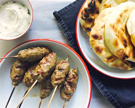 Lamb Kofta With Garlicky Yogurt Tahini Sauce Dinner With Julie