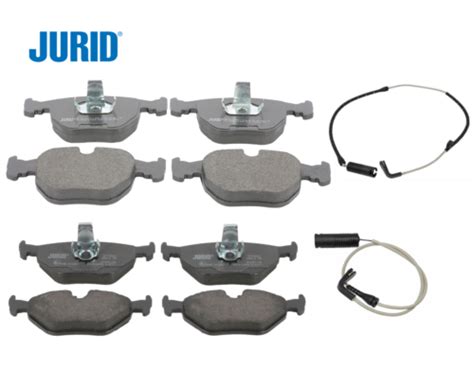 Front Brake Pad Rear Brake Pad Set Oem Jurid Sensor For Bmw E39 530i 540i Ebay