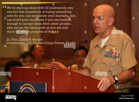 Us Marine Corps Lt Gen David H Berger Commander Us Marine