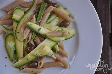 Pasta Con Calabacines Al Limón Recetín Receta Pasta Con Calabacin