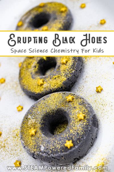 Erupting Black Hole Science Experiment - Chemistry for Kids