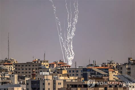 이스라엘 가자지구 폭격팔레스타인 어린이 6명 등 24명 사망종합 연합뉴스