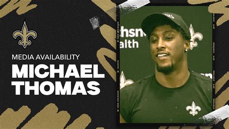 Michael Thomas Talks Return At Saints Otas 662023 Youtube