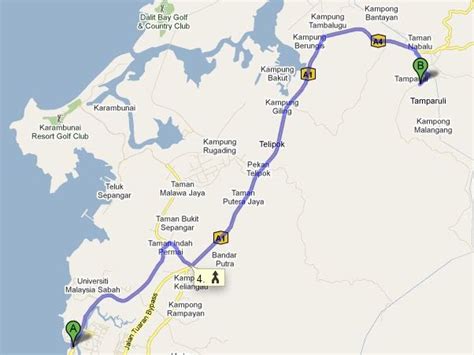 Wana Aka Tokey Biocantik Map Dari Kota Kinabalu Ke Mesilau Ranau