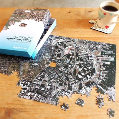 Personalized 'My Hometown' Map Jigsaw Puzzle | Top Amazon Gifts For ...