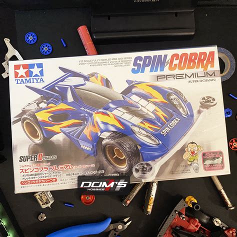 Tamiya 19450 SPIN COBRA PREMIUM SUPER 2 CHASSIS FULLY COWLED SERIES