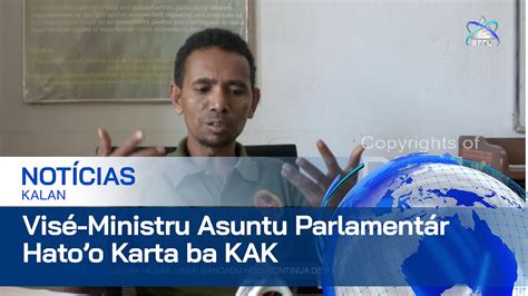 Gabinete Vis Ministru Asuntu Parlament R Husu Kak Ho Mp F Resposta