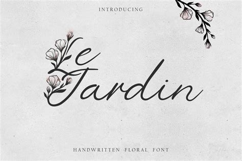 Ultimate List! 35+ Gorgeous Botanical Fonts - LifeInscribed.com