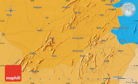 Political Map of Nārnaul