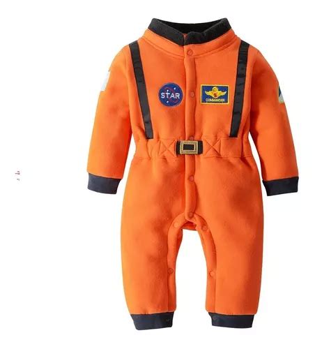 Fantasia Astronauta Commander Star Nasa Infantil Parcelamento Sem Juros