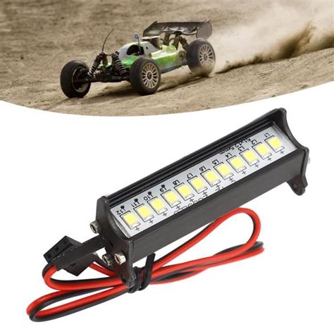 Vgeby Barre De Toit Rc Avec T L Commande Tapes Pour Axial Scx