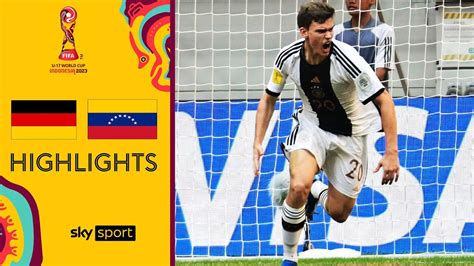 Gruppensieg Deutschland Venezuela Highlights Fifa U