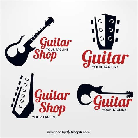 Silueta De La Guitarra Fotos Y Vectores Gratis