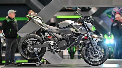 Kawasaki S All Electric Motorcycle Breaks Cover At Intermot Check