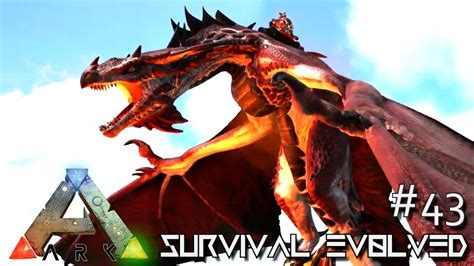 Ark Survival Evolved Best Alpha Fire Wyvern Tame Lvl 1000 E43