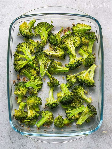 Roasted Broccoli With Cheese Sauce Much Butter