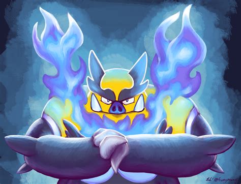 Shiny Emboar by funymony on Newgrounds