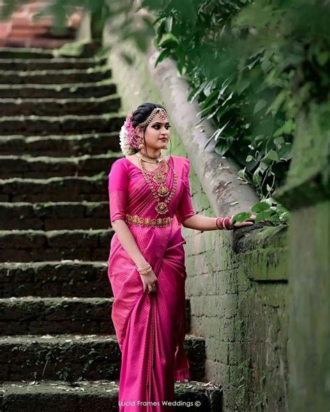 Pin By Shaik Aslam On Beautiful Saree Girls Bridal Sarees South