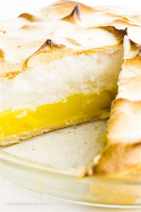 Vegan Lemon Meringue Pie — Best Lemon Filling Recipe! - Namely Marly