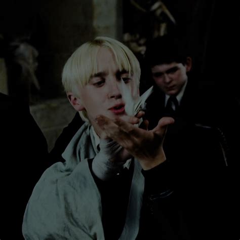 Slytherin Hogwarts Draco Malfoy Aesthetic Harry Potter Icons Tom