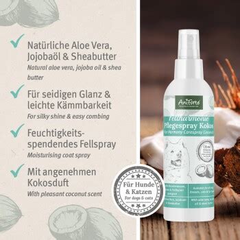 Aniforte Pflegespray Kokos Fellharmonie Ml Fressnapf