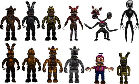 Funtime Nightmare Animatronics By Livingcorpse7 On Deviantart