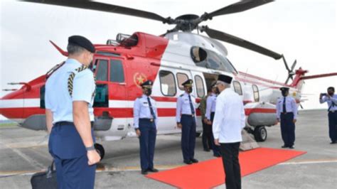 Wapres Tinjau Lokasi Hunian Sementara Korban Erupsi Semeru