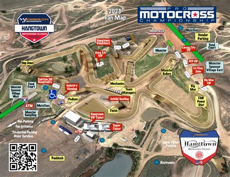 2023 Fan Map Hangtown Motocross Classic