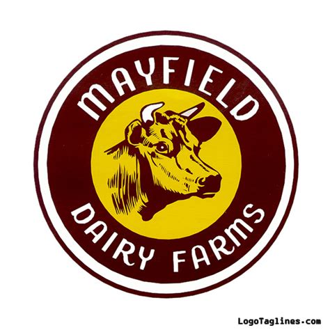 Mayfield Dairy Logo and Tagline - Slogan - Founder