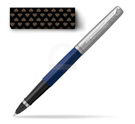 Pi Ro Kulkowe Parker Jotter Originals Navy Blue W Obwolucie Z Ote Serca