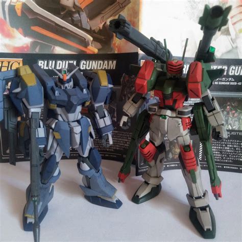 Hg ブル デュエル ガンダム And Hg ヴェルデ バスター ガンダム｜みずかトモカサさんのガンプラ作品｜gunsta（ガンスタ）