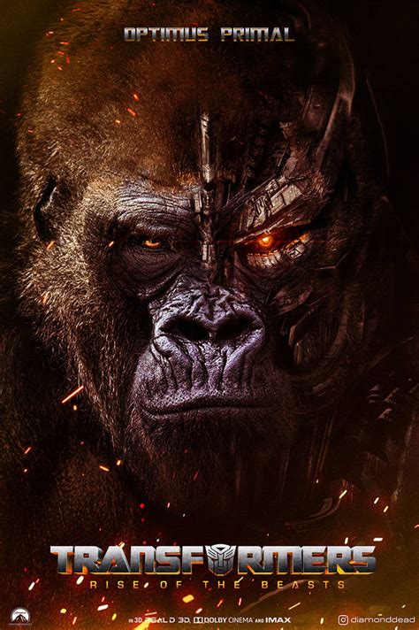 Transformers: Rise of the Beasts - Optimus Primal by diamonddead-Art on ...