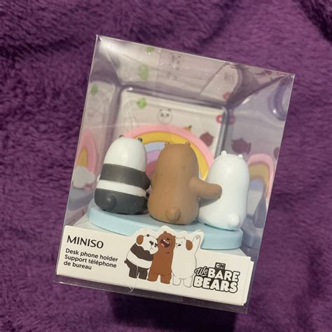 We Bare Bears Desk Phone Holder Mobile Phones Gadgets Mobile