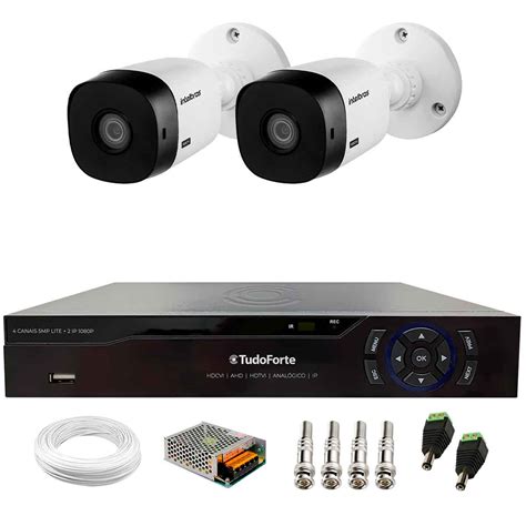 Kit 2 Câmeras Intelbras VHL 1220 B HDCVI LITE Bullet Full HD 1080p