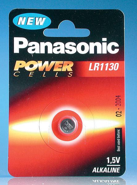 1 5 Volt Alkaline Coin Battery LR1130 Panasonic Batteries LR1130B