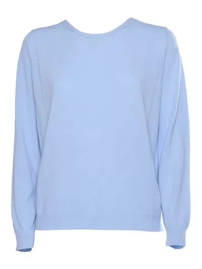 Kangra Cashmere Girocoll In Light Blue Modesens