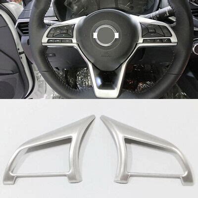 For Nissan Altima 2019 2021 ABS Matte Steering Wheel Button Cover Trim